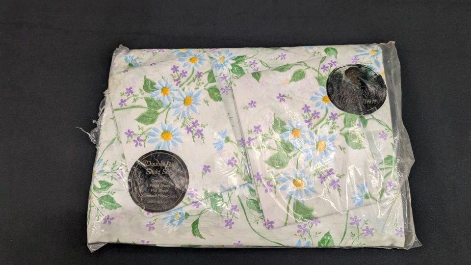 Juego de sábanas dobles Madison Collection completamente planas totalmente ajustadas hechas en EE. UU. Foto 1 de 4