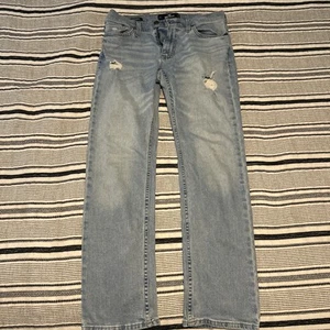HOLLISTER Womens Slim Jeans W30 L30 Light Blue Epic Flex! - Picture 1 of 7
