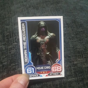 💥Tarjeta coleccionable Marvel Topps Hero Attax 2010 #197 tarjeta de película ronan the accuser - Imagen 1 de 2