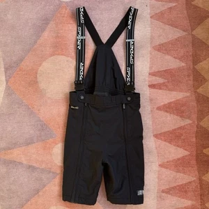SPYDER Ski Snow Black Kids Shorts Bibs 16 - Picture 1 of 8