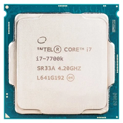 Intel Core i7 7700K Processor 8M Cache, up to 4.50 GHz Quad Core i7-7700K CPU - Image 1 of 2