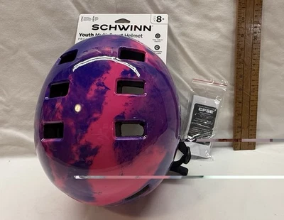 Casco Multideporte Juvenil Schwinn - Diseño Rosa Púrpura Nuevo Foto 1 de 4