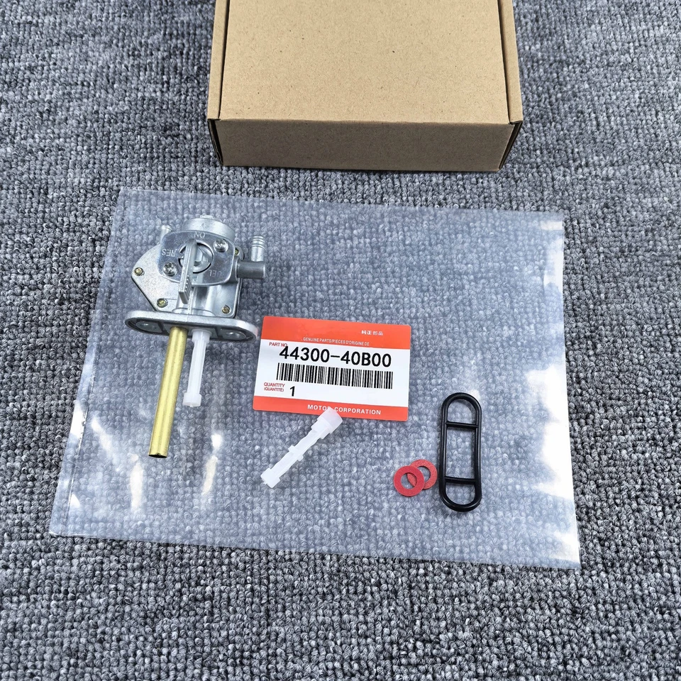 Grifo interruptor válvula petcock tanque combustible gasolina fabricante de equipos originales 44300-40B00 para Suzuki Kawasaki EE. UU. Foto 1 de 1