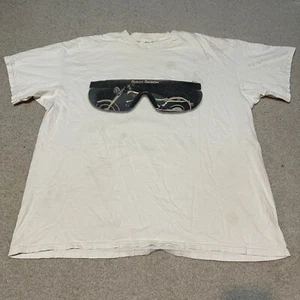 Vintage Harley Davidson Motorcycles Biker Graphic Print Cancun White Shirt XXL - Picture 1 of 8