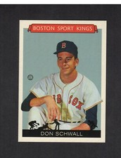 #71 DON SCHWALL, Red Sox | 2006 GBSCC Convention Boston Sport Kings promo card