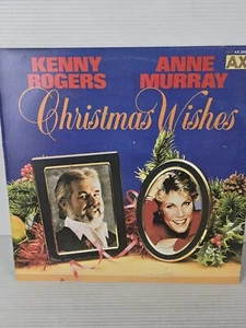 Kenny Rogers Anne Murray Christmas Wishes 1981 Vinyl LP Records Vintage - Picture 1 of 4