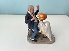 Norman Rockwell Figurine   Trick Or Treat   1980   6 Tall   As Is   Finger