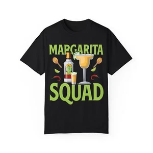 Margarita Squad Unisex Garment-Dyed T-shirt - Picture 1 of 57