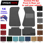 Suits Mazda Rx7 Series 1, 2, 3 Custom 4pc Car Floor Mats Plush Pile