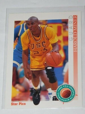 1992 STAR PICS HAROLD MINER ROOKIE CARD #84 (Near-Mint - Mint) - Image 1 of 2