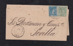 1875.- VIGO (PONTEVEDRA) A SEVIILA - Picture 1 of 1