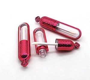 10 pc Lip Gloss Tube Empty Hot Pink Bulk Wholesale Lipgloss Supplies US Seller - Picture 1 of 2