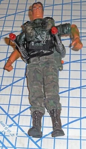 Figura de acción Lanard Toys GI Joe Style 12"" y ametralladora doble Bat-Op 50 Cal funciona - Imagen 1 de 6