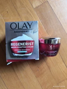Olay Crema Micro Scultura Rigenerante Idratante Idratante Senza Profumo 1,7 - Foto 1 di 6