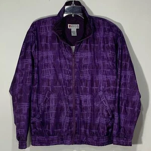 Vintage Lavon Purple Track Jacket Suit windbreaker Small - Picture 1 of 6
