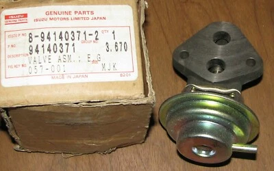 Nueva válvula original Isuzu I-Mark EGR 1985 1986 1987 1988 1989 1,5 L Foto 1 de 2