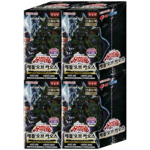 4 x Yugioh Cards "Battle of Chaos" Booster Box BACH-KR Korean Ver - Picture 1 of 1