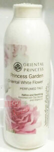 ORIENTAL PRINCESS Body Powder Perfumed Talc Refine Soothing White Flower 85g.