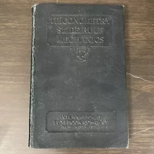 Trigonometrie Rechenschieber Mechanik 145B International Textbook Co. ICS Staff 1939 - Bild 1 von 14
