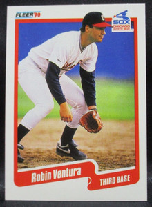 1990 Fleer Robin Ventura Baseball Card #550 (002)