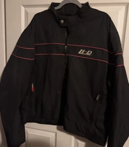 Giacca moto Harley-Davidson unisex nera con accenti rossi taglia 2XL - Foto 1 di 16