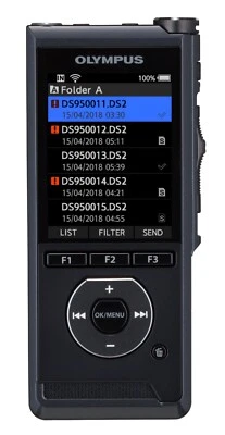 Reconditioned Olympus DS-9500 Digital Voice Recorder Premium Kit Device Edition - Image 1 of 4