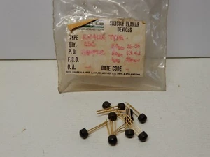 Muestras de transistores Fairchild EN4126 EM4126? Cantidad 10 de lote antiguo - Imagen 1 de 2