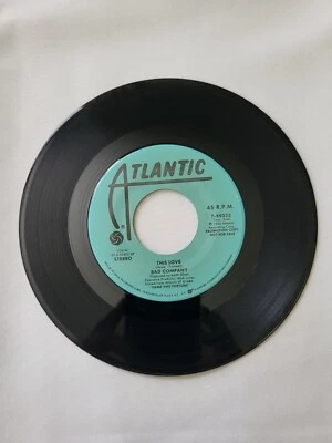 45 RPM Bad Company – This Love | Atlantic Promo | 1986 Foto 1 de 2