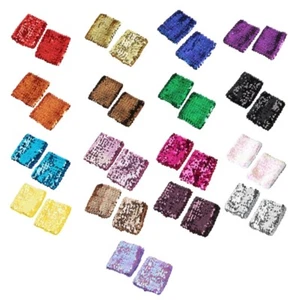 Stylish Stretchy Elastic Arm Sleeves Sparkling Sequins for Celebrations - Picture 1 of 25