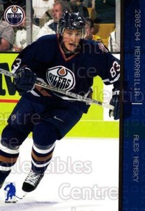2003-04 BAP Memorabilia Sapphire #3 Ales Hemsky