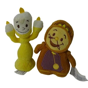 Disney Beauty and The Beast Cogsworth and Lumiere Plush Toy Set Ages 3 Up - Picture 1 of 16