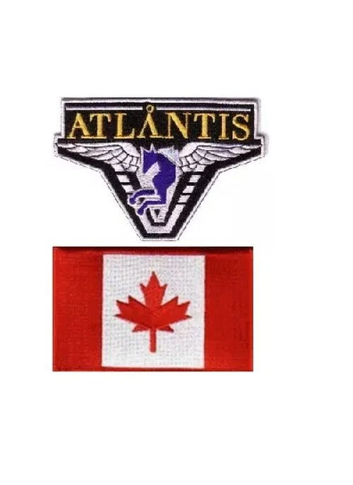 Stargate Atlantis lot ecussons équipe Canada Atlantis Team replica patch lot - Photo 1/1