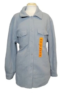 WOMENS HILARY RADLEY GRAY LONG SLEEVE BUTTON UP SHIRT JACKET SIZE L,XXL NWT - Picture 1 of 7