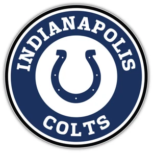 Indianapolis Colts NFL Sport Logo Auto Stoßstange Aufkleber Aufkleber "GRÖSSEN" - Bild 1 von 1