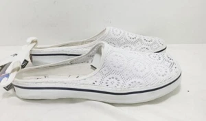Jantzen Vintage Retro Slip On Fabric Sneakers Casual Flat Slides Shoes 6 - Picture 1 of 4