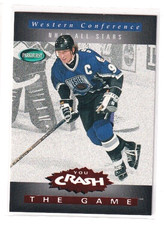 1994-95 WAYNE GRETZKY PARKHURST YOU CRASH THE GAME RED INSERT card # C28