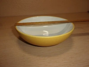 SINGLE NORITAKE COLORWAVE STONEWARE 7" ROUND CEREAL BOWL MUSTARD 8065Y - Picture 1 of 3