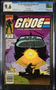 G.I. JOE A REAL AMERICAN HERO #112 - EDICOLA CGC 9.6 Marvel 5/91 tiratura bassa - Foto 1 di 2