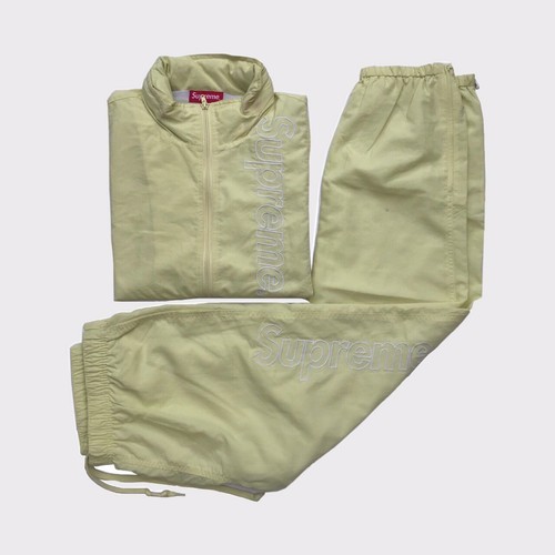 Set di tute gialle Supreme Spellout 100% Taglia Piccola