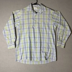 Camisa a cuadros Van Hausen sin arrugas para hombre con botones 15,5 32/33 - Imagen 1 de 9