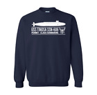 Uss Tinosa Ssn-606 Sweatshirt Or Hoodie Us Navy Officially Licensed