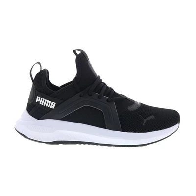 Tênis de corrida esportivo Puma Softride Enzo 5 31109802 masculino lona preta - Imagem 1 de 4
