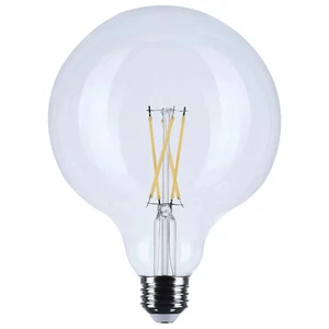 6 Watt G40 LED - Medium Base - Clear - 3500K CCT - 120 Volt - 24-Pack - Picture 1 of 6