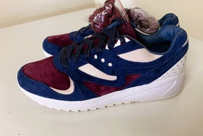 Размер 11 мужской - Saucony сетки 8000 темно-синий/белый совершенно новый - Изображение 1 из 4