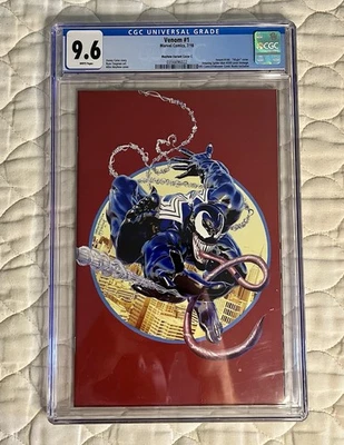 Marvel Venom #1 Mayhew Variante Virgen CGC 9.6 Homenaje Cubierta ASM #300 Foto 1 de 2