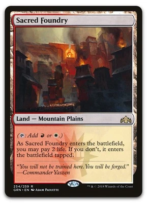 Sacred Foundry #254 (NM) Guilds of Ravnica GRN Magic MTG - Imagem 1 de 2