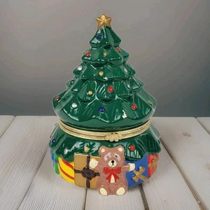 Vtg Mr. Christmas Animated Tree Train Music Box~Plays Tune "O Christmas Tree~6" - Picture 1 of 13