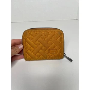 Lug Mini Wallet RFID Amber Yellow - Picture 1 of 7