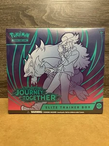 Pokemon Juego de Cartas Coleccionables Escarlata Violeta Viaje Juntos Elite Caja Entrenador ETB Nuevo Sellado - Imagen 1 de 5