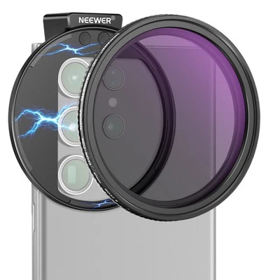 NEEWER NW SERIES SD 67mm ND2-32 Phone Filter Kit - Magnetic - Image 1 of 4